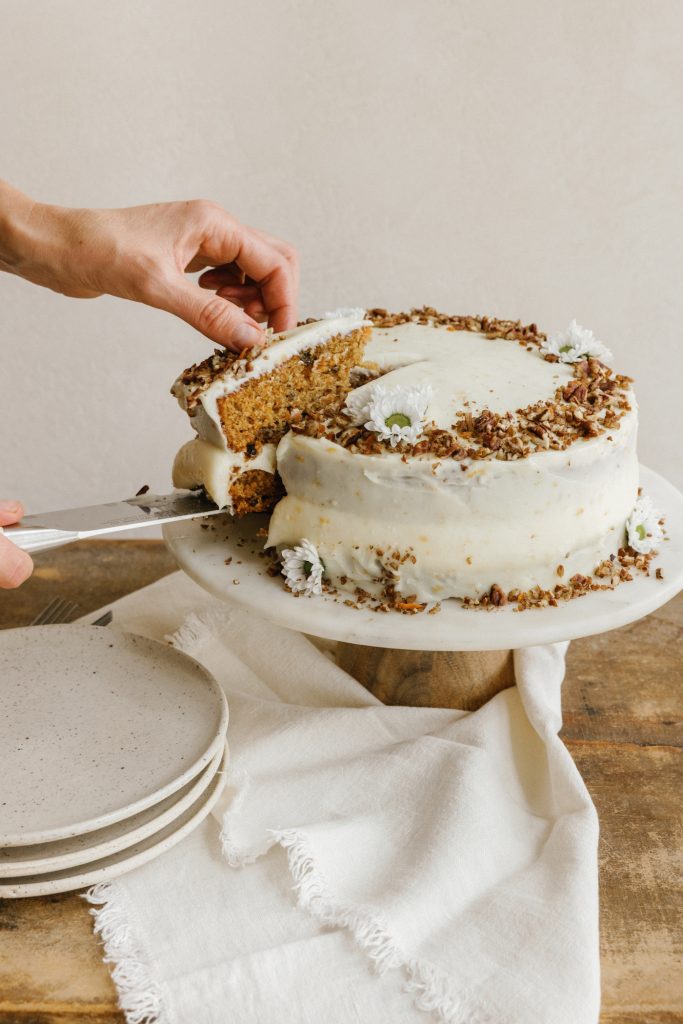 Orange Carrot Cake with Cream Cheese Frosting
