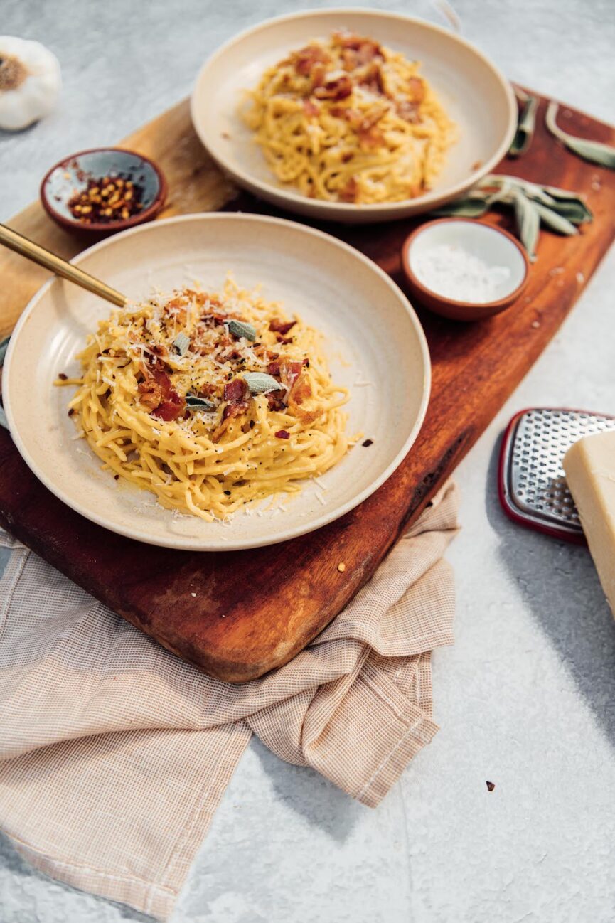 Creamy Vegan Butternut Squash Pasta