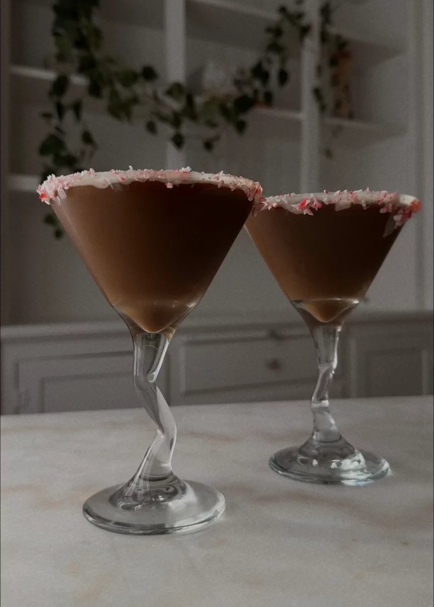 Peppermint Espresso Mocktini