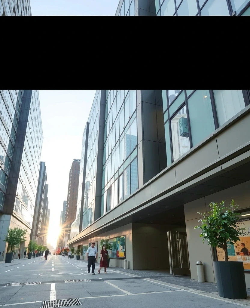 丸の内ビジネス街の風景